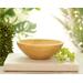 Handmade oak wood bowl for sale
